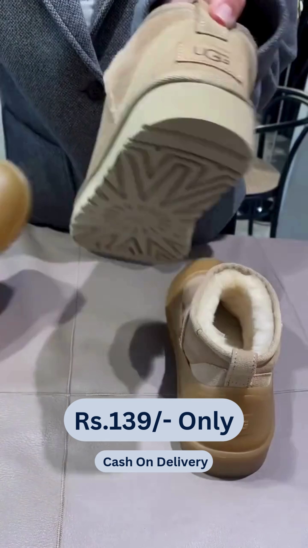 CLASSIC ULTRA MINI LEATHER PLATFORM BOOT - Image 4