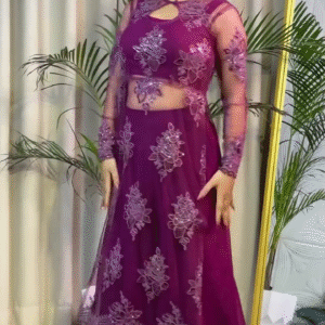 Women Embroidered 3-Piece Co-Ord Set