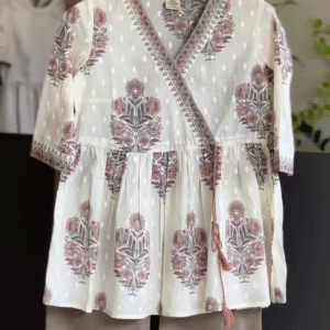 Rayon Printed Tops Set For Grils & Women