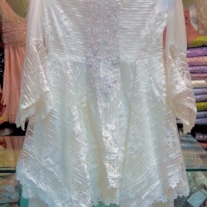 Latest Pakistani Wedding Dresses Embroidery Clothes Indian Dress White Chiffon Kameez