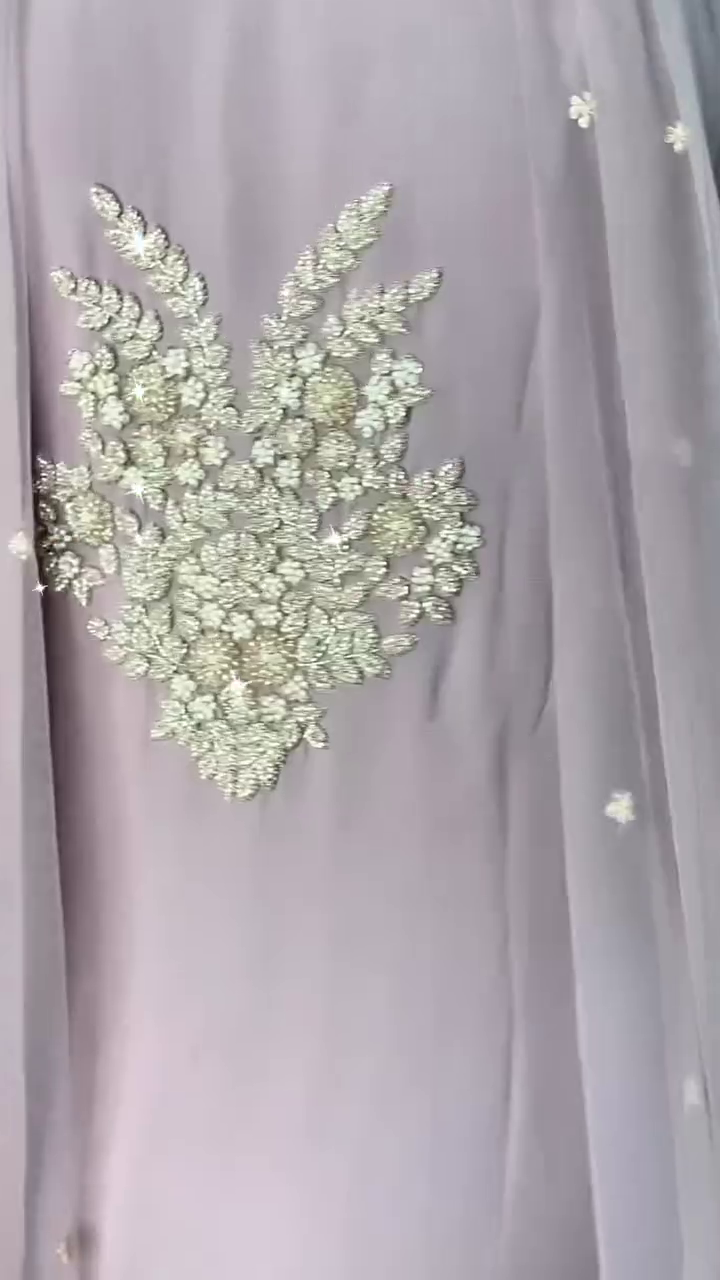 Atrractive Hot selling Jumpsuit with Full heavy Embrodeiry worked Shrug - Image 4