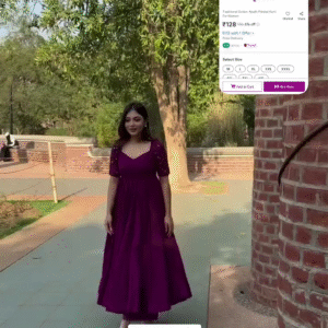 Buy Designer Georgette Solid Gown for Women