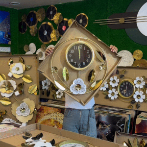 Golden Teal Metal Wall Art & Wall decor